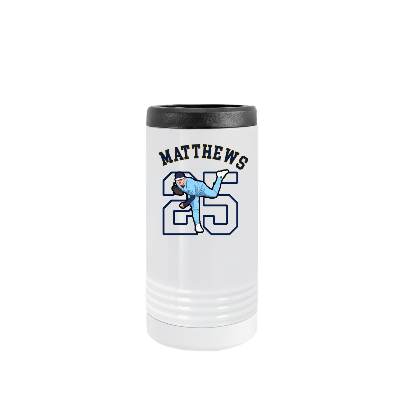 Slim Beverage Holder — Shirsey Arch in White