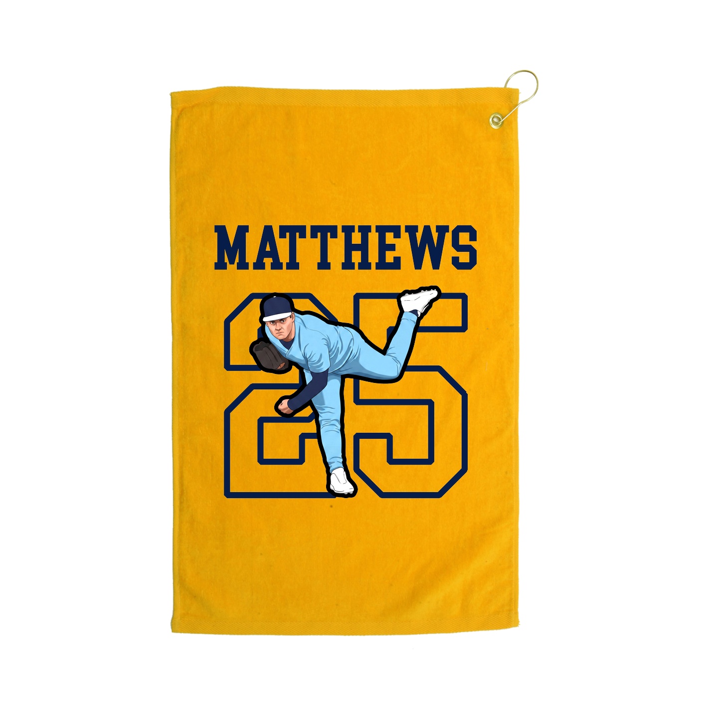Golf Towel — Shirsey in Gold