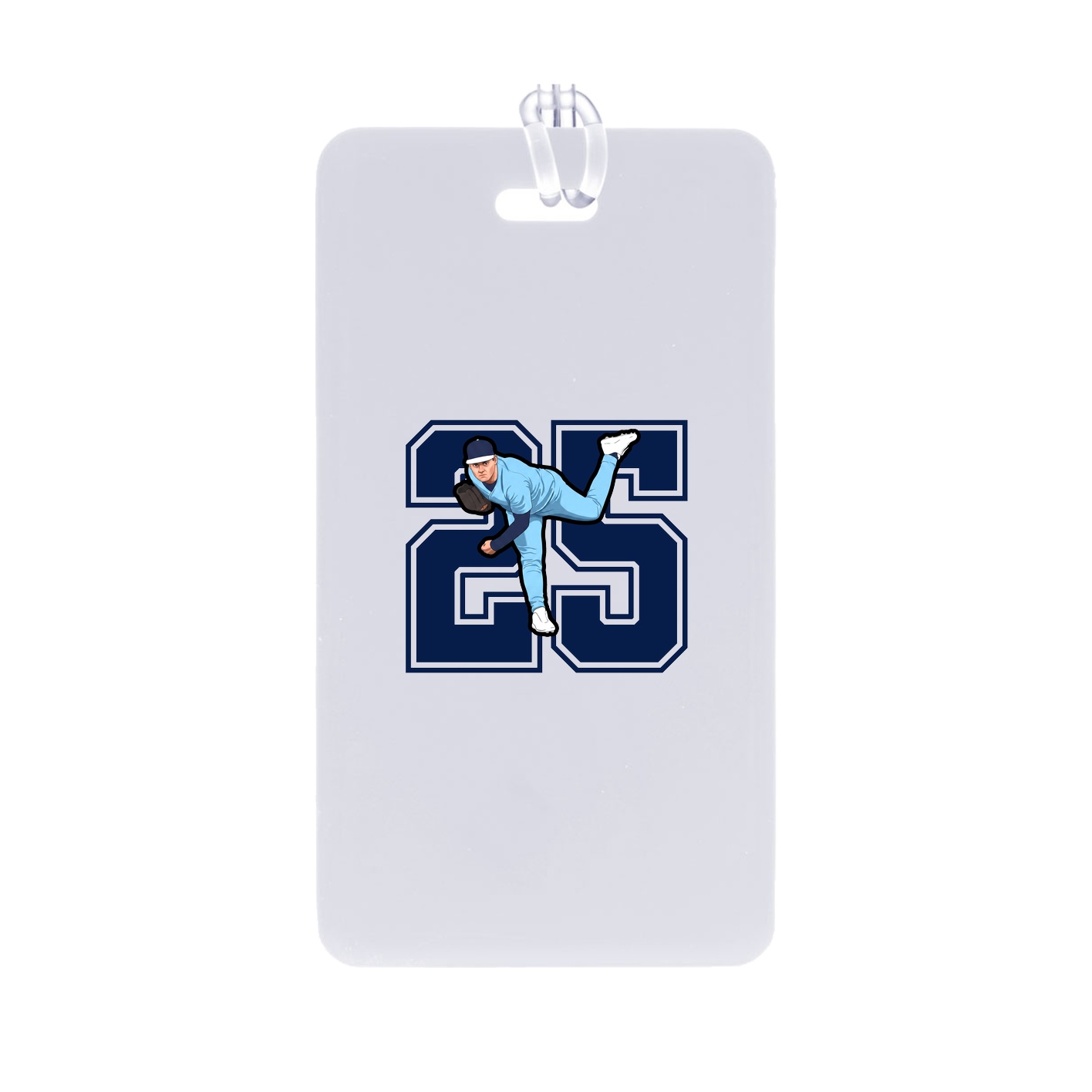 Bag Tag — Number in Classic