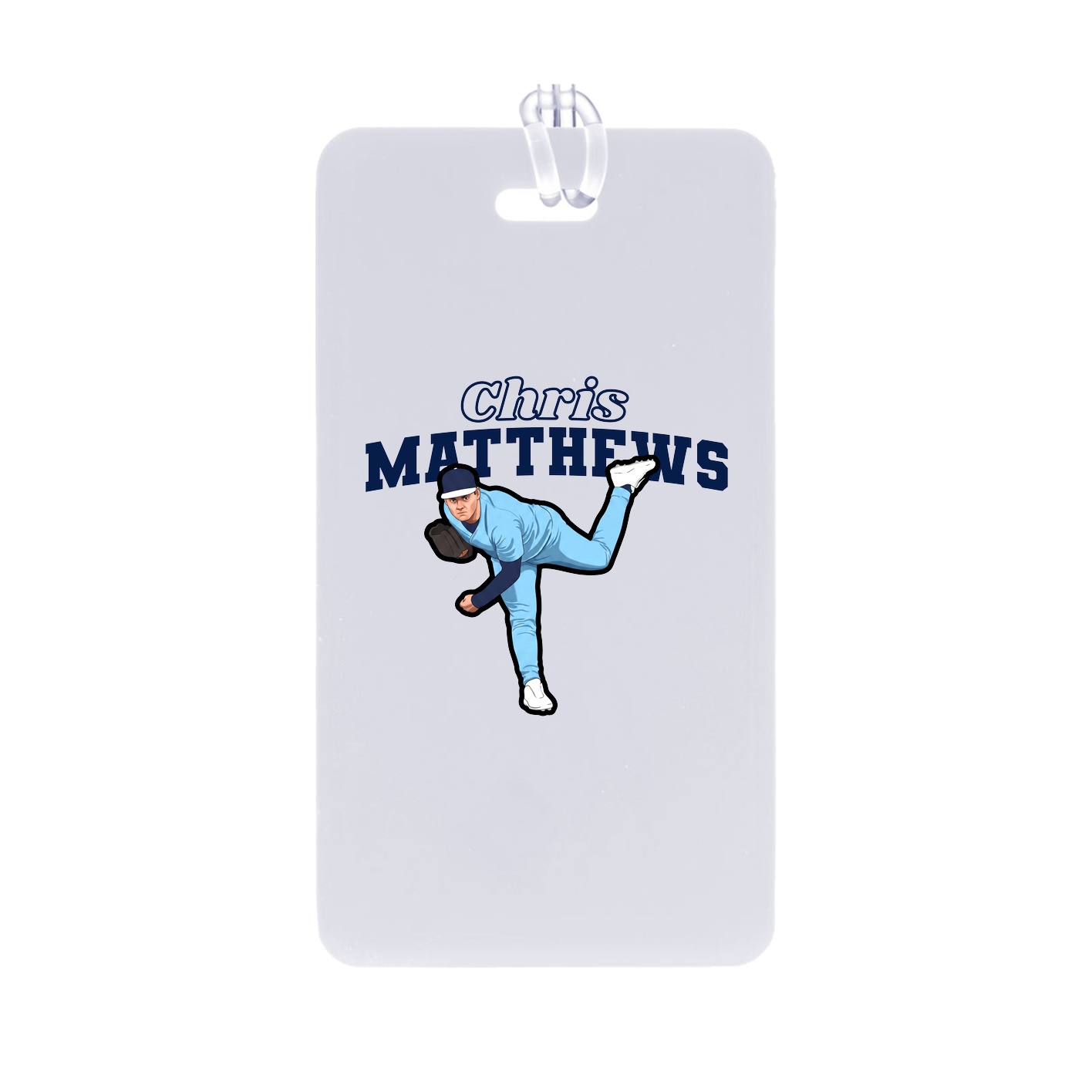 Bag Tag — Name Arch in Classic