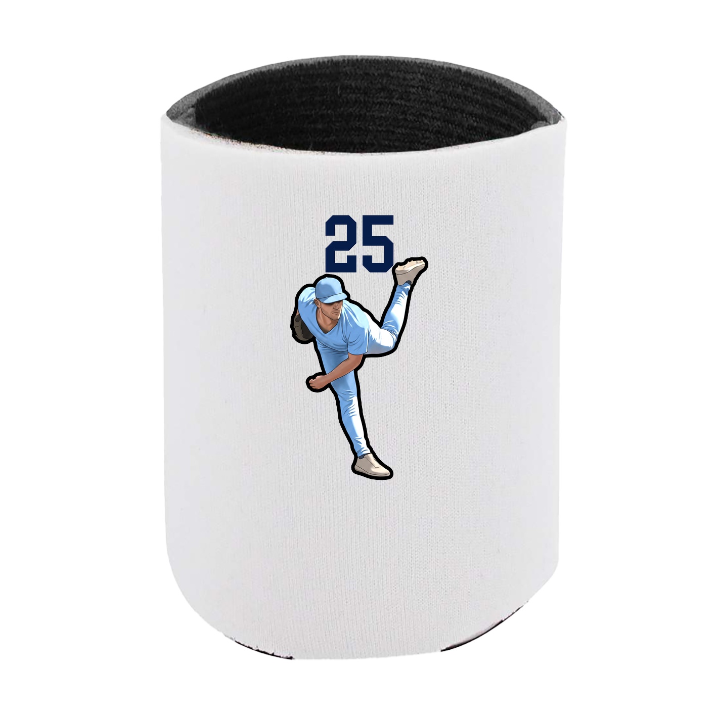 Can Holder — Number Top in White