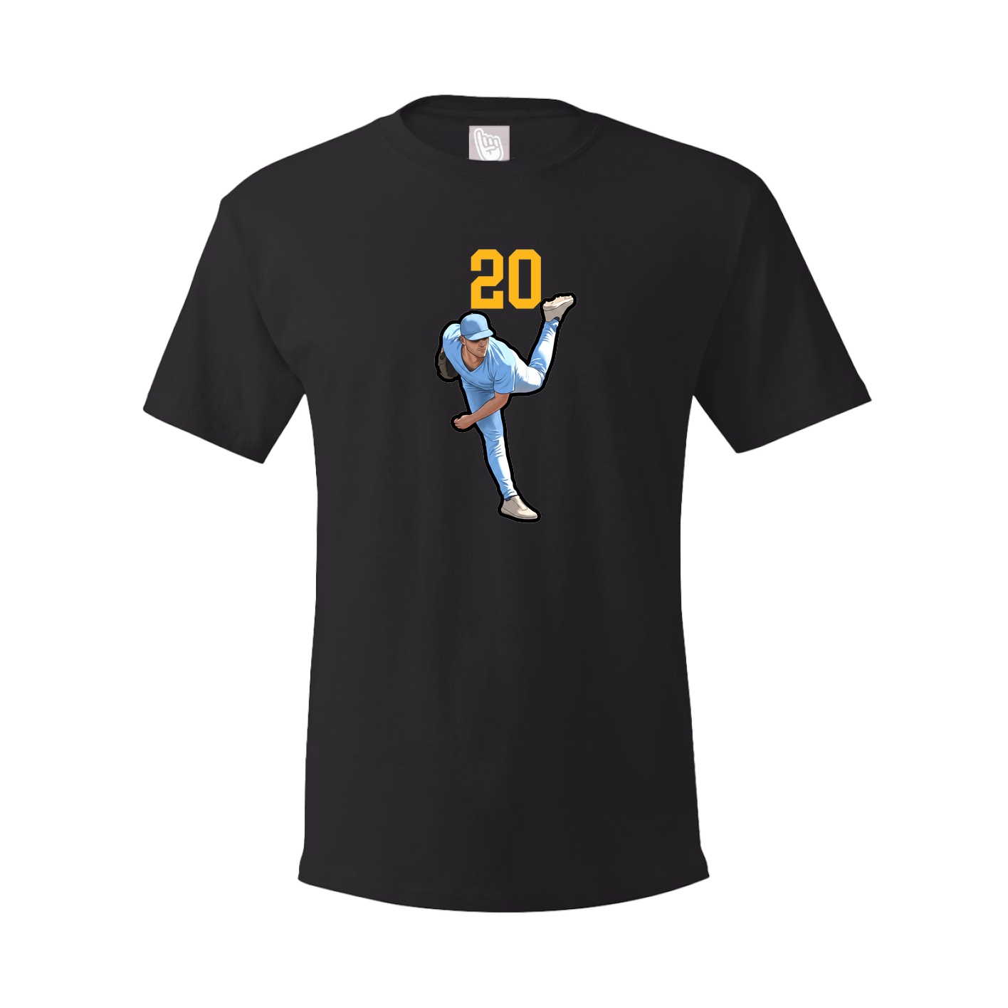Tee — Number Top in Black