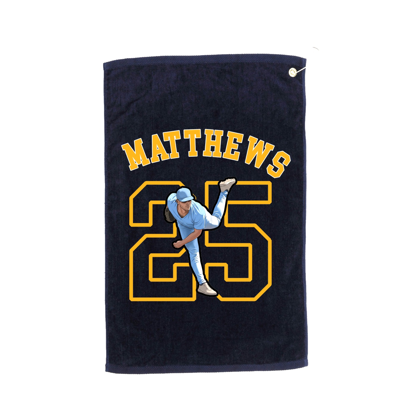 Golf Towel — Shirsey Arch in Navy