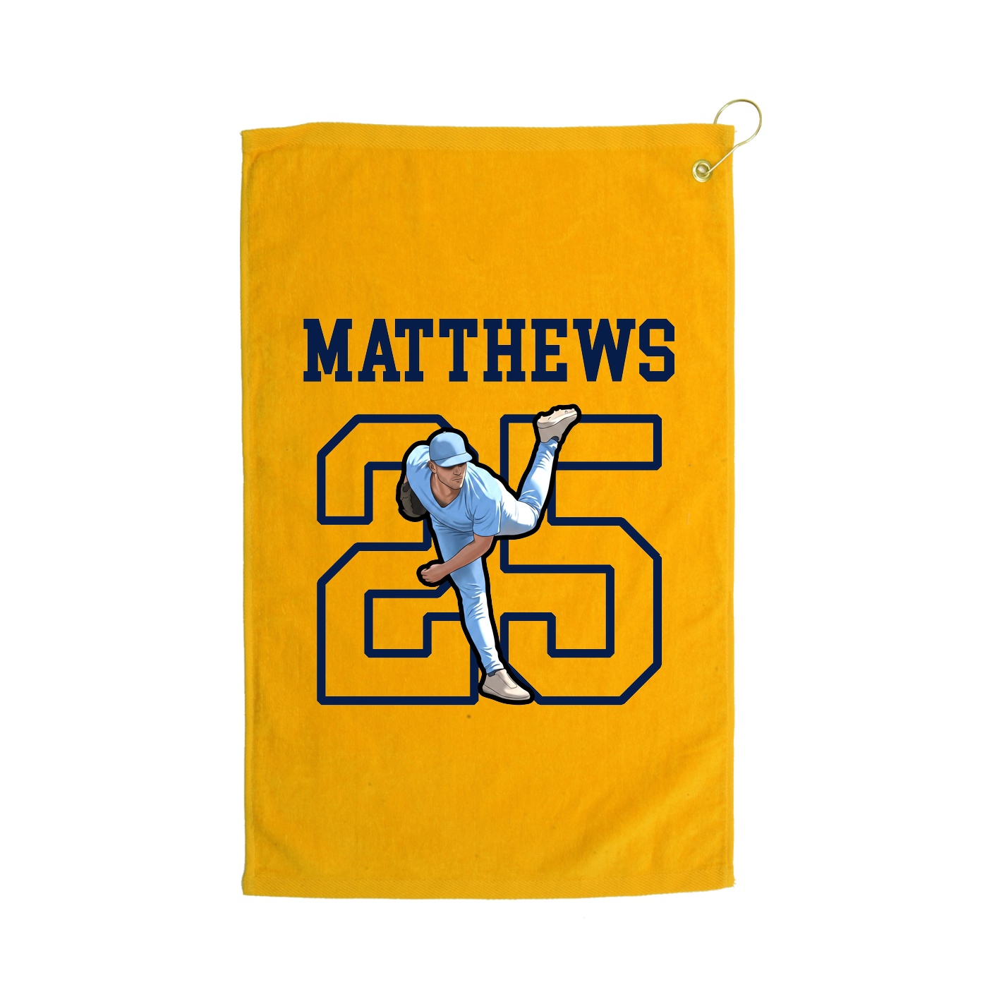 Golf Towel — Shirsey in Gold