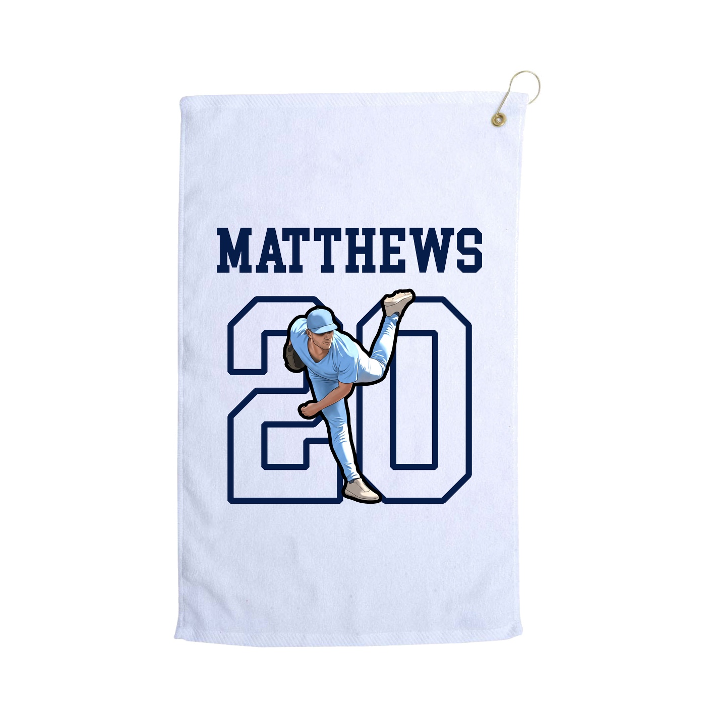 Golf Towel — Shirsey in White