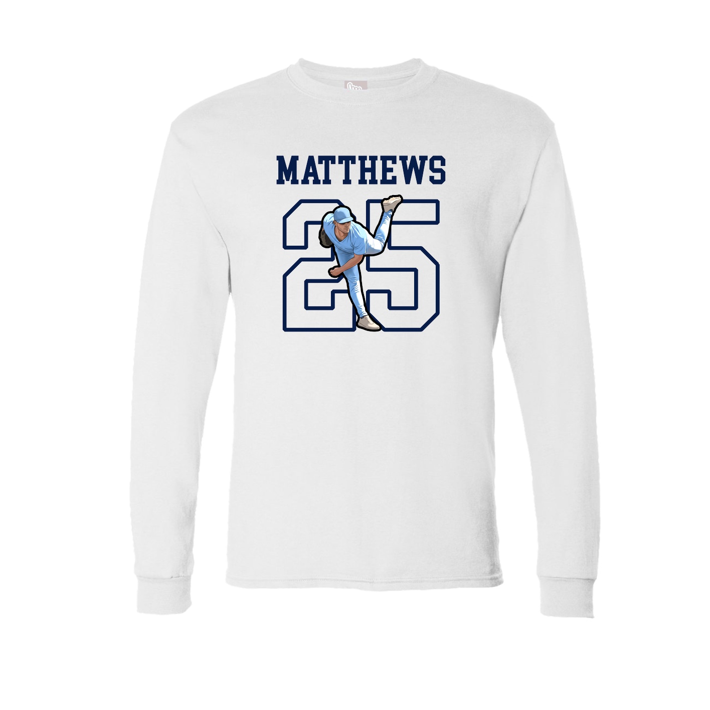Long Sleeve Tee — Shirsey in White