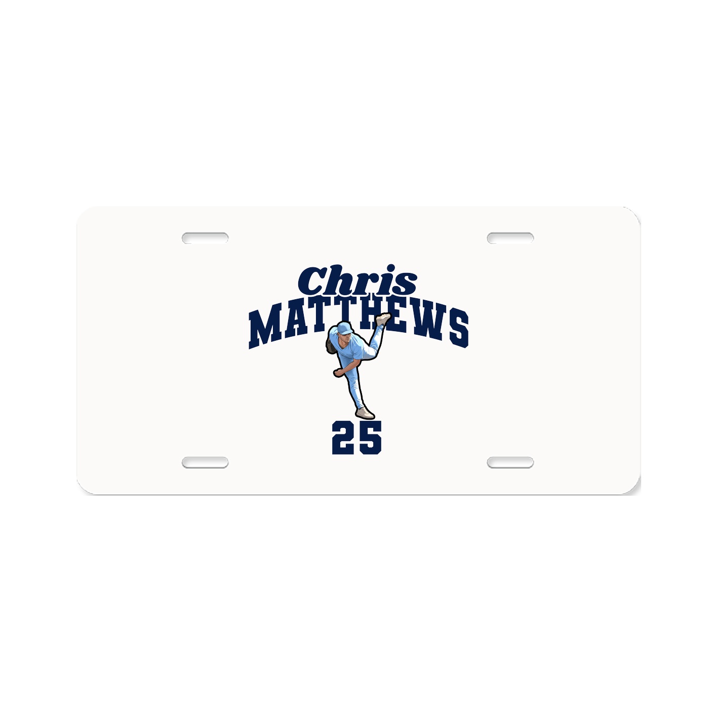 License Plate — Signature Arch in Classic