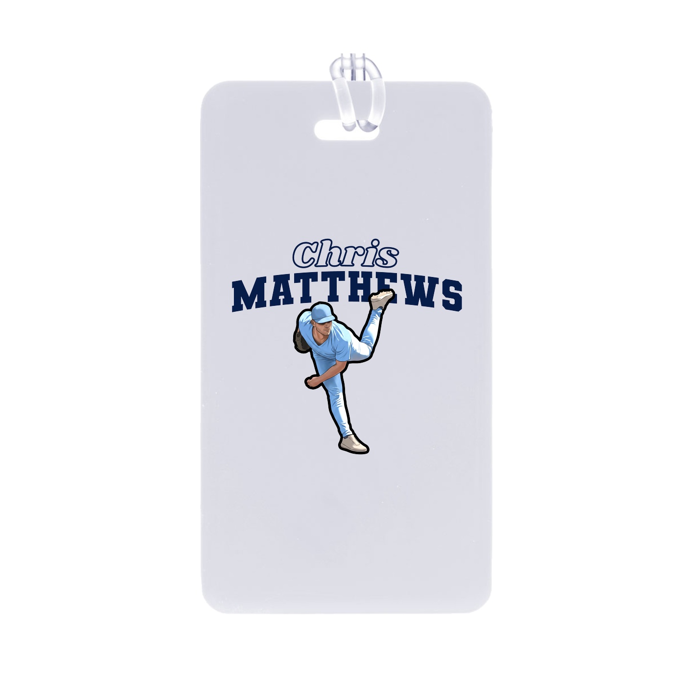 Bag Tag — Name Arch in Classic