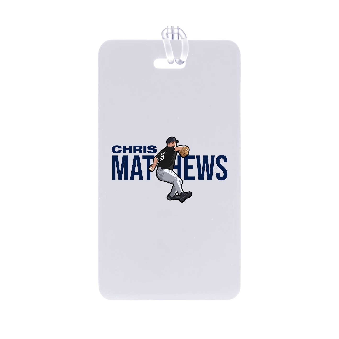 Bag Tag — Player Name in Classic