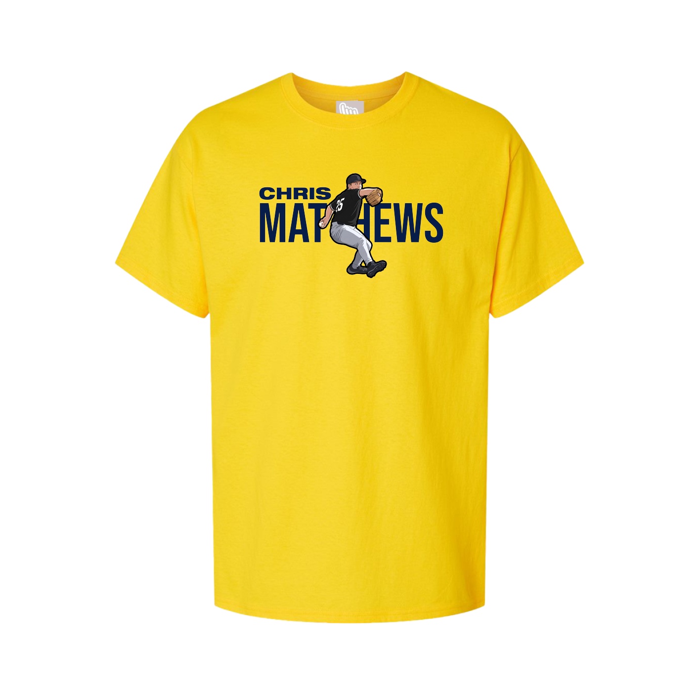 Youth Tee — Player Name in Gold