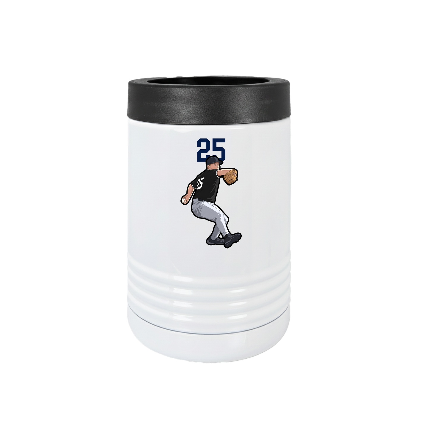 Beverage Holder — Number Top in White