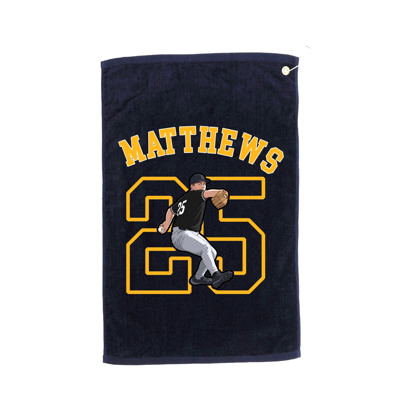 Golf Towel — Shirsey Arch in Navy