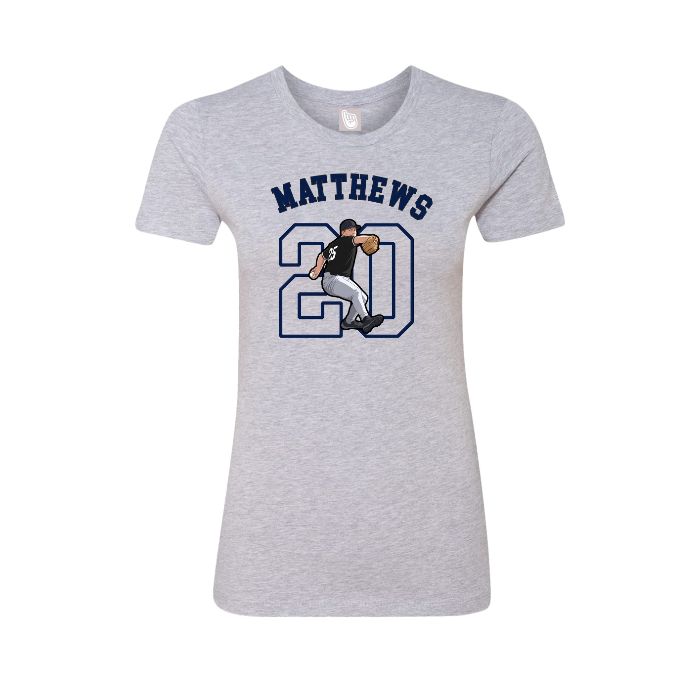 Womens Tee — Shirsey Arch in Grey