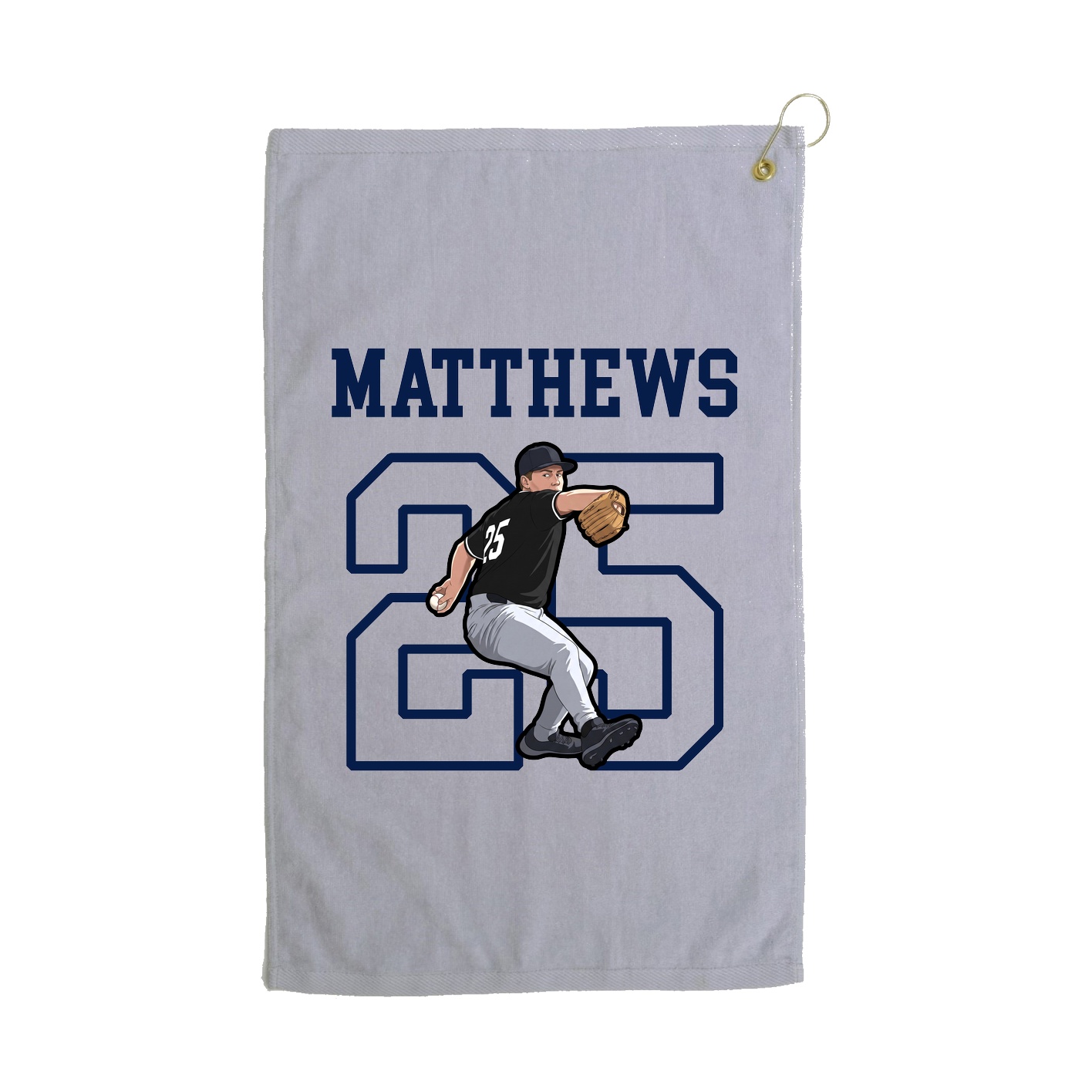 Golf Towel — Shirsey in Grey