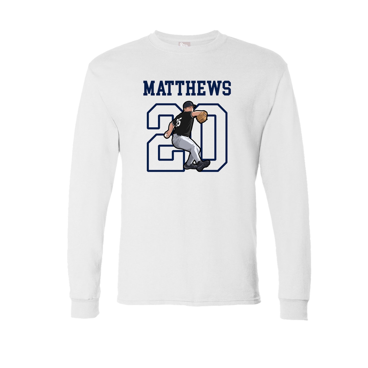 Long Sleeve Tee — Shirsey in White