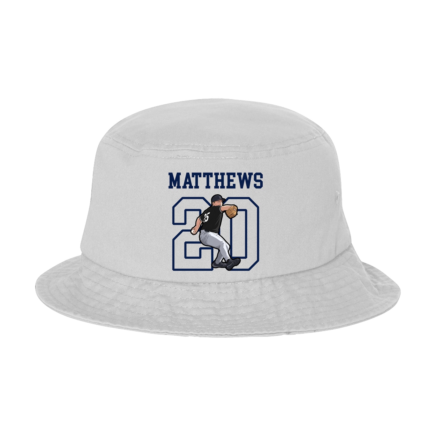 Bucket Cap — Shirsey in White