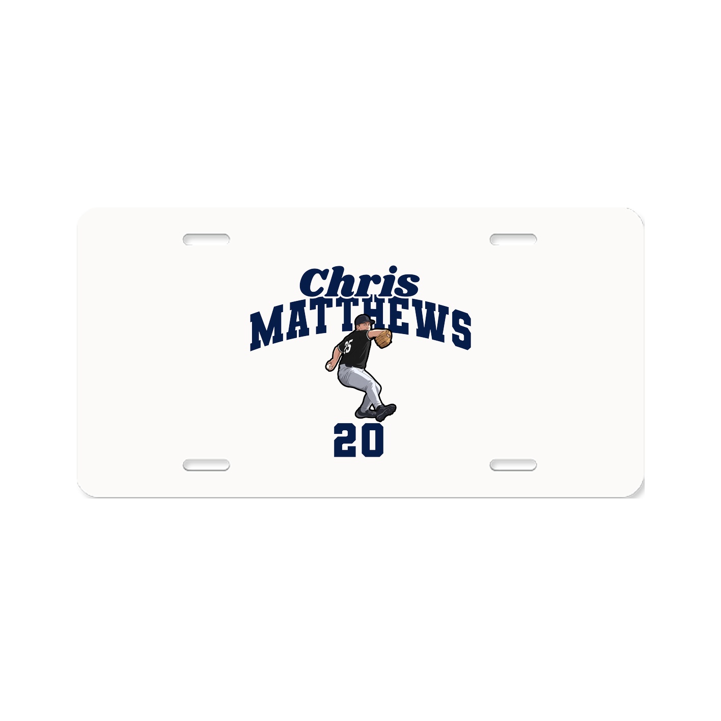License Plate — Signature Arch in Classic