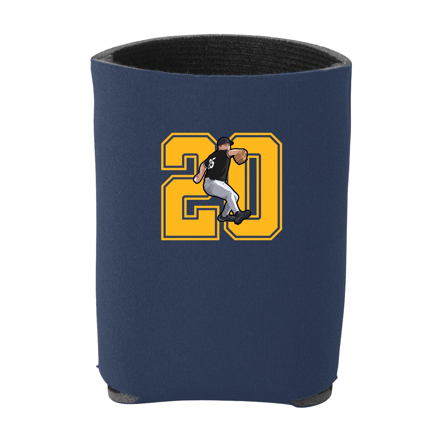 Can Holder — Number in Navy