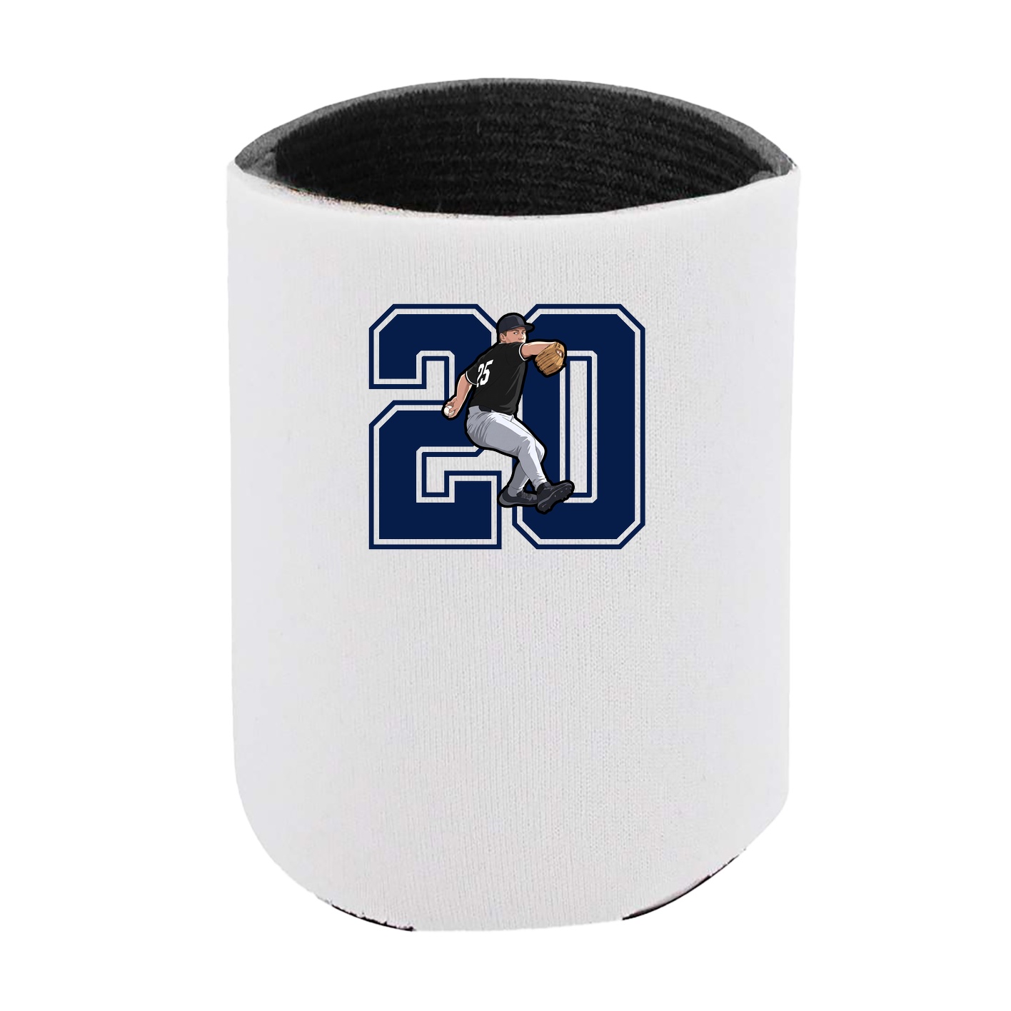 Can Holder — Number in White
