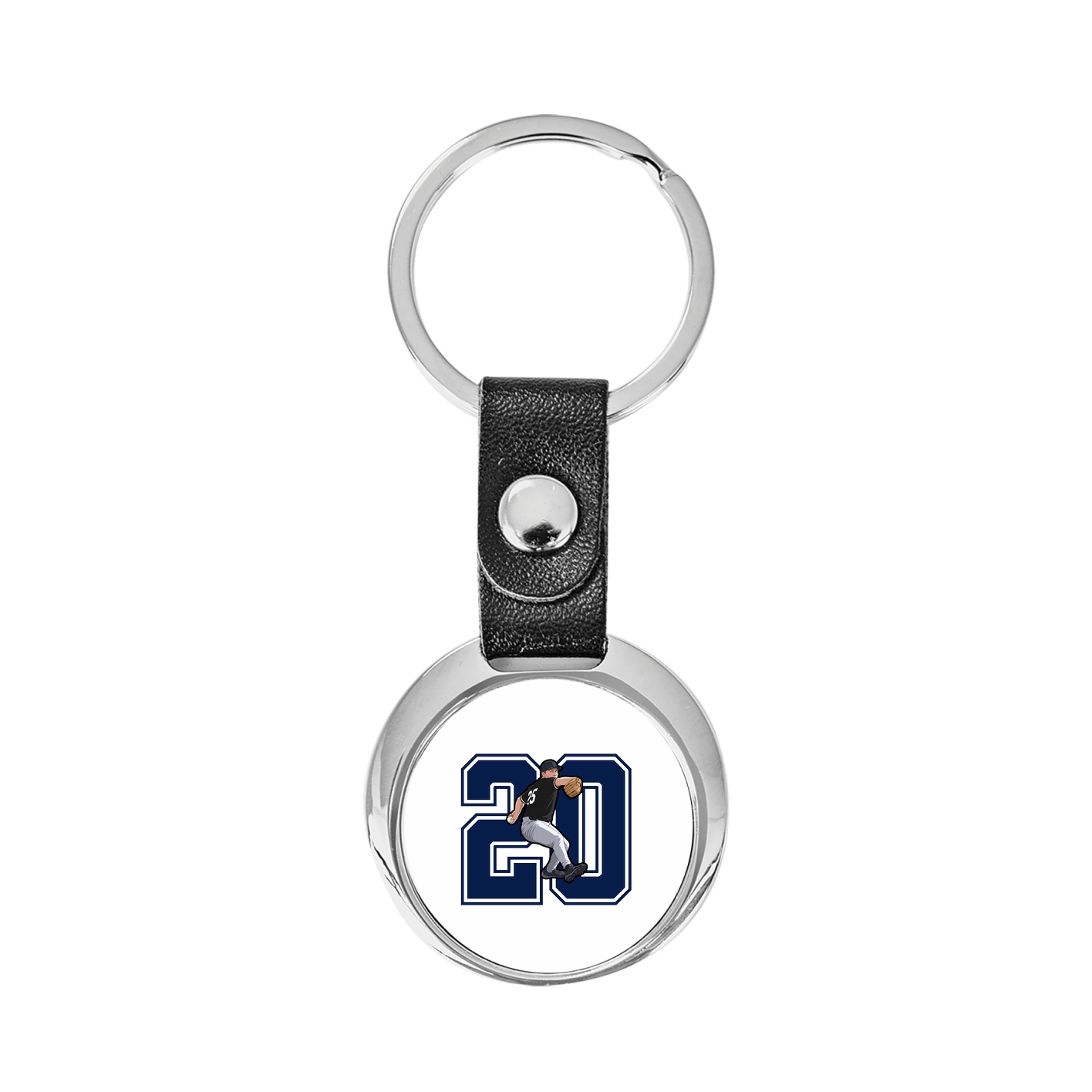 Key Chain — Number in Classic