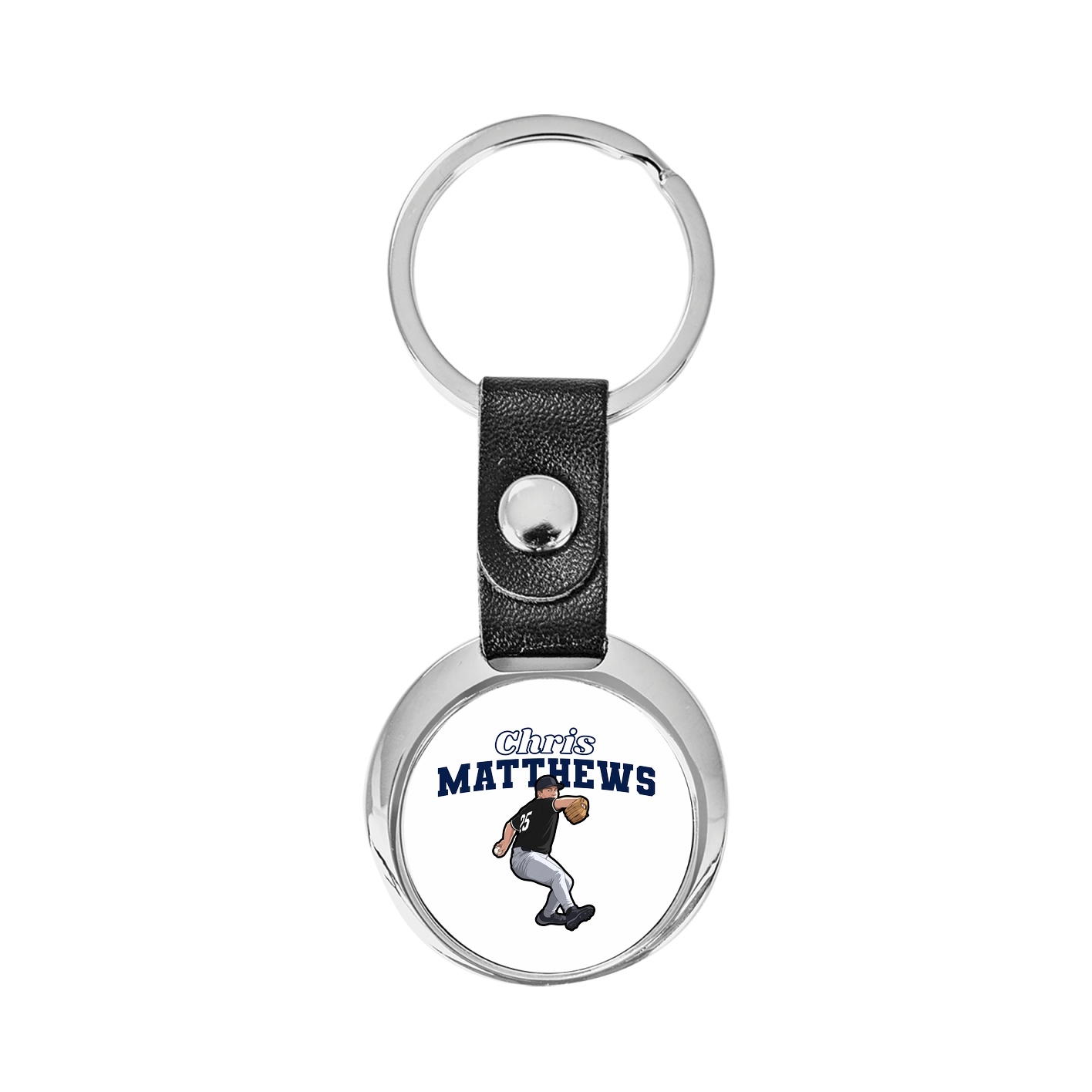 Key Chain — Name Arch in Classic