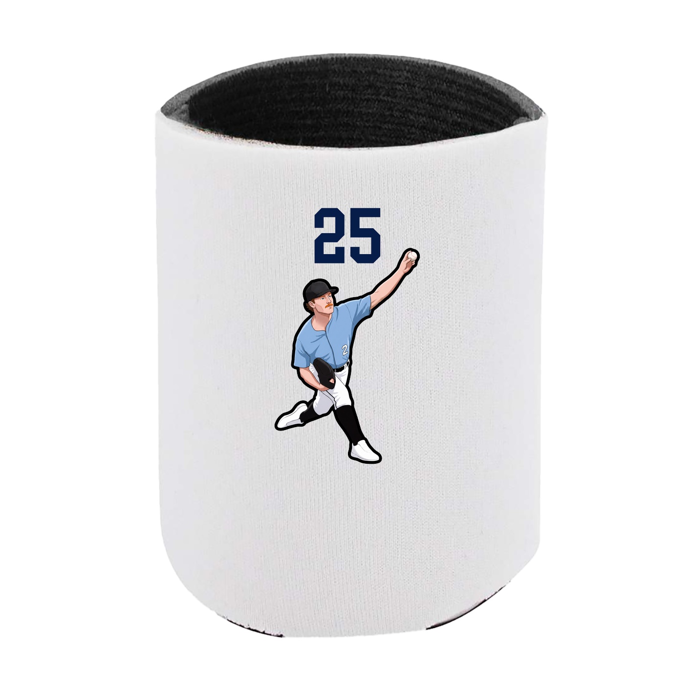 Can Holder — Number Top in White