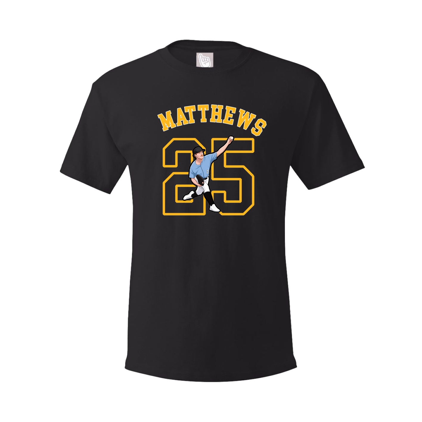 Youth Tee — Shirsey Arch in Black