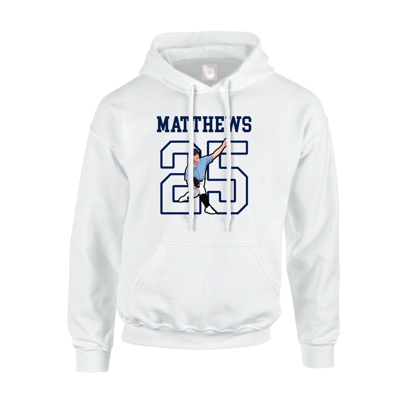 Youth Hoodie — Shirsey in White