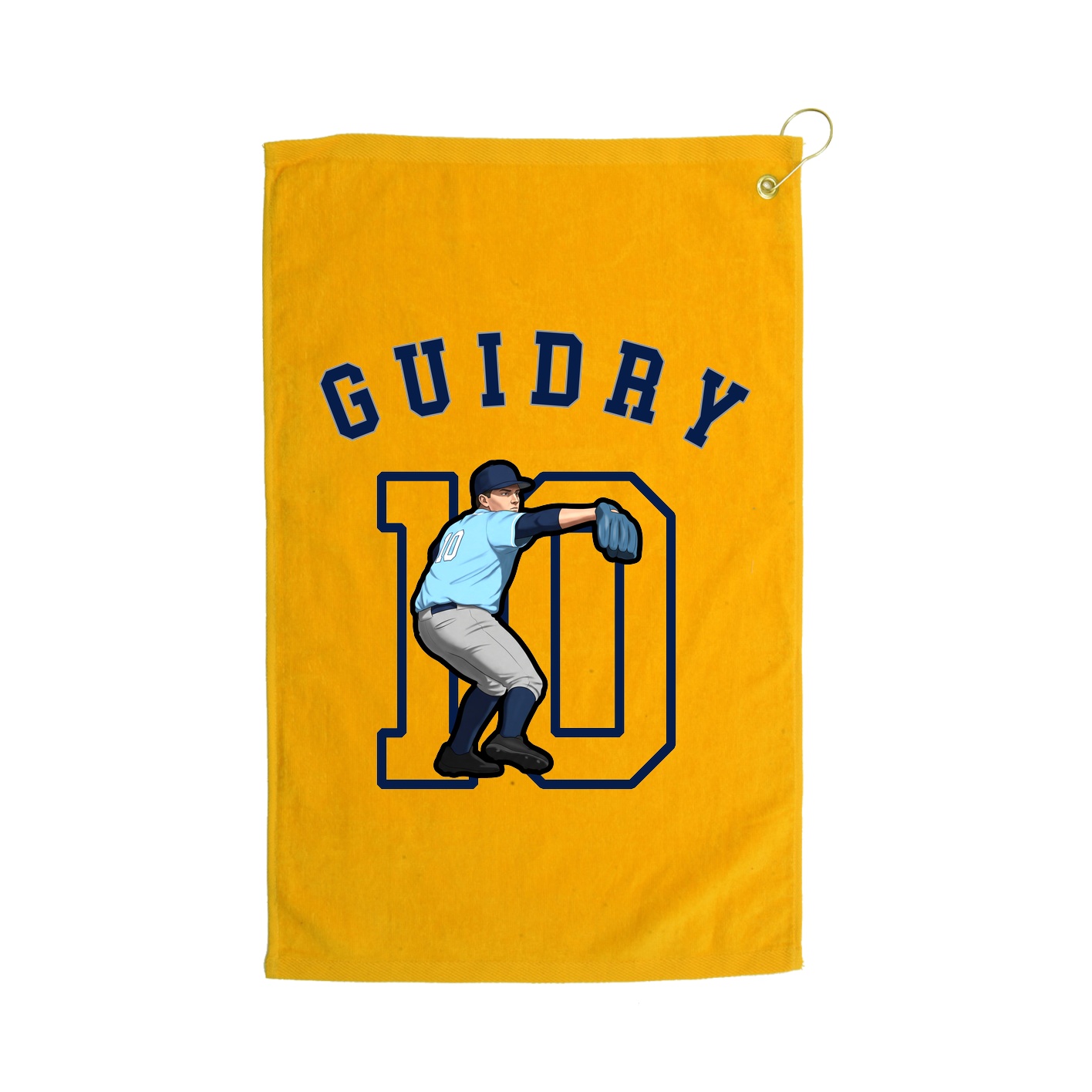 Golf Towel — Shirsey Arch in Gold
