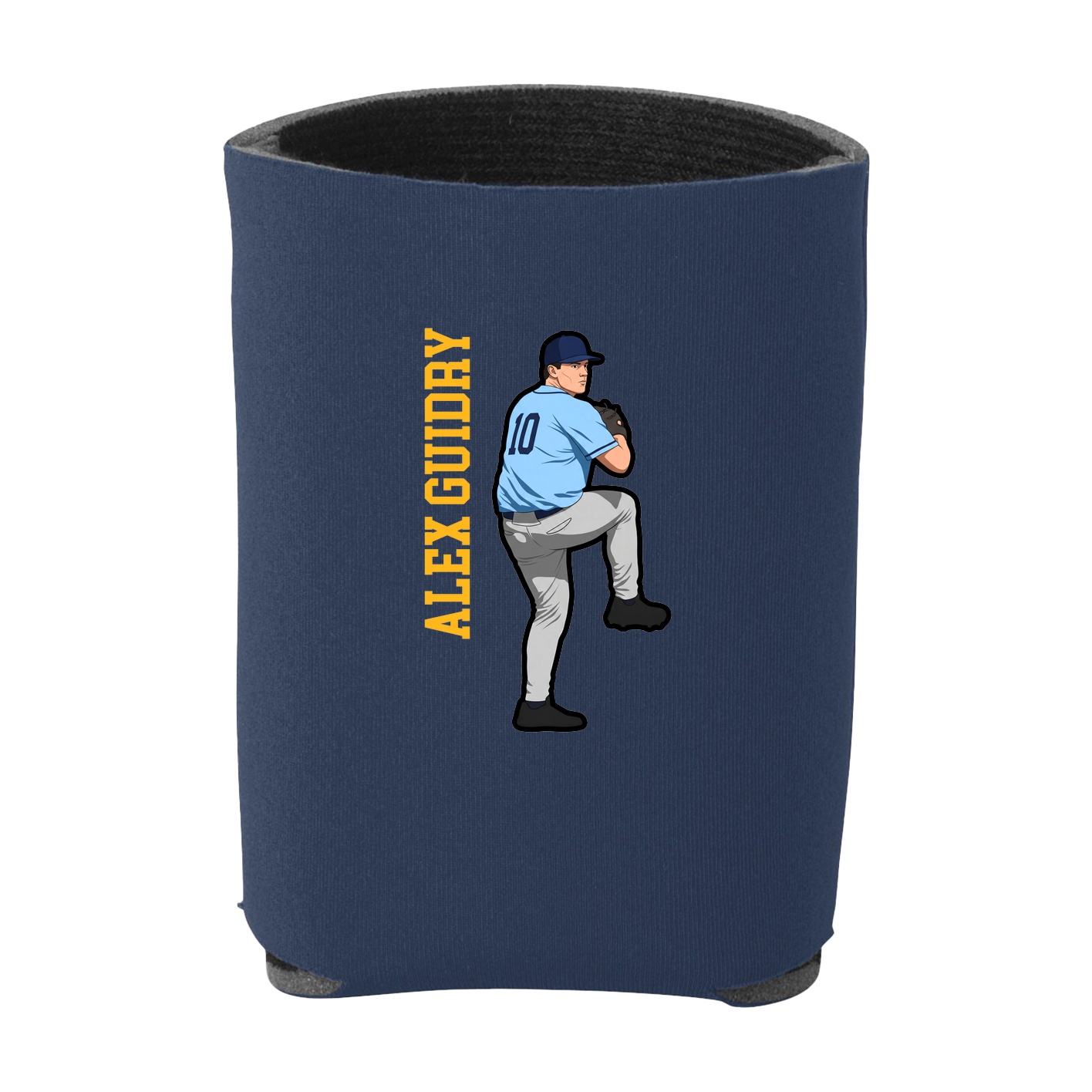 Can Holder — Name Vertical in Navy