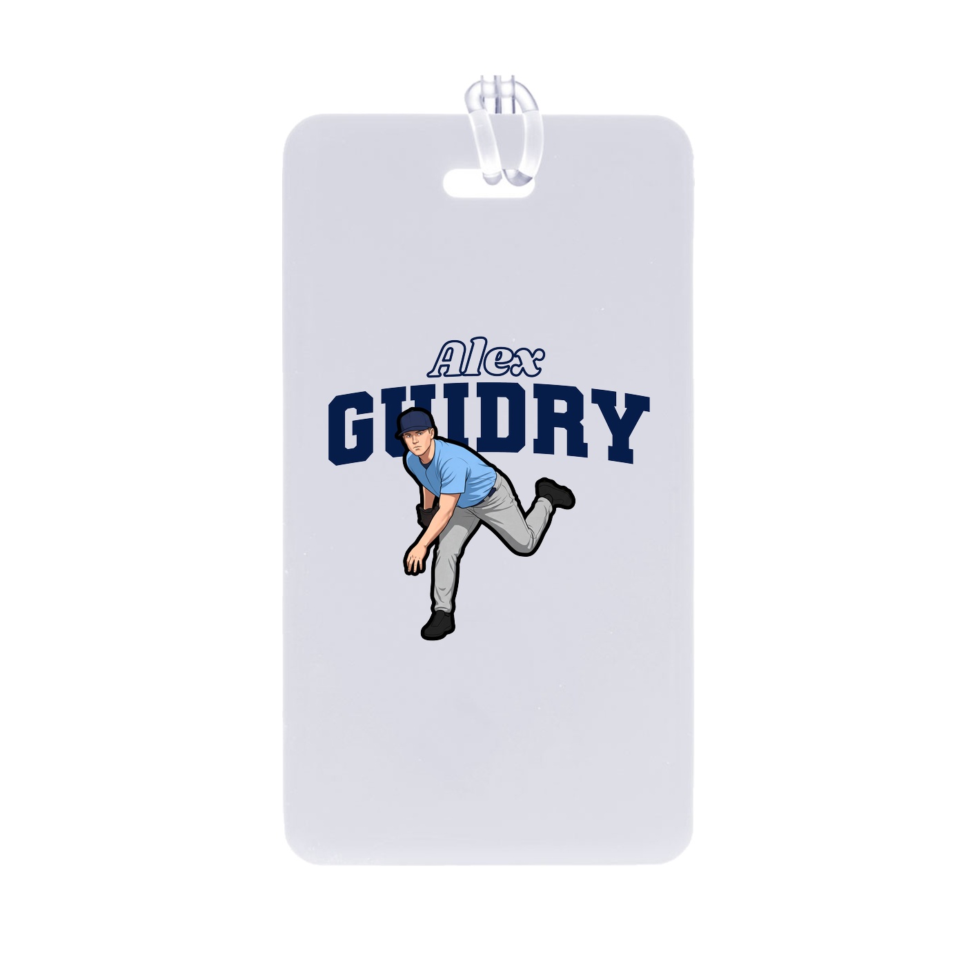 Bag Tag — Name Arch in Classic