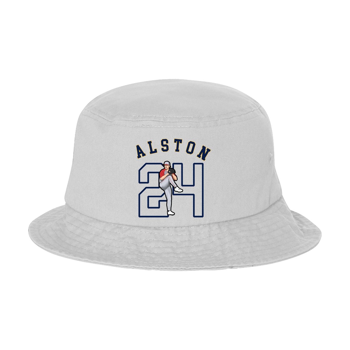 Bucket Cap — Shirsey Arch in White