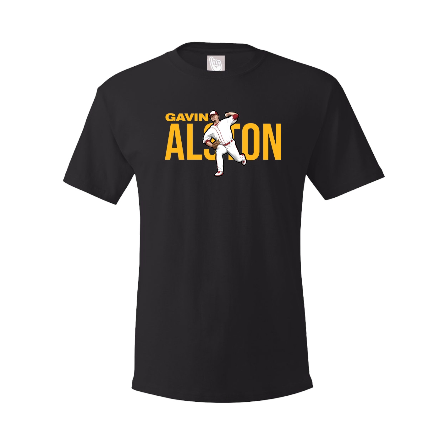 Youth Tee — Player Name in Black