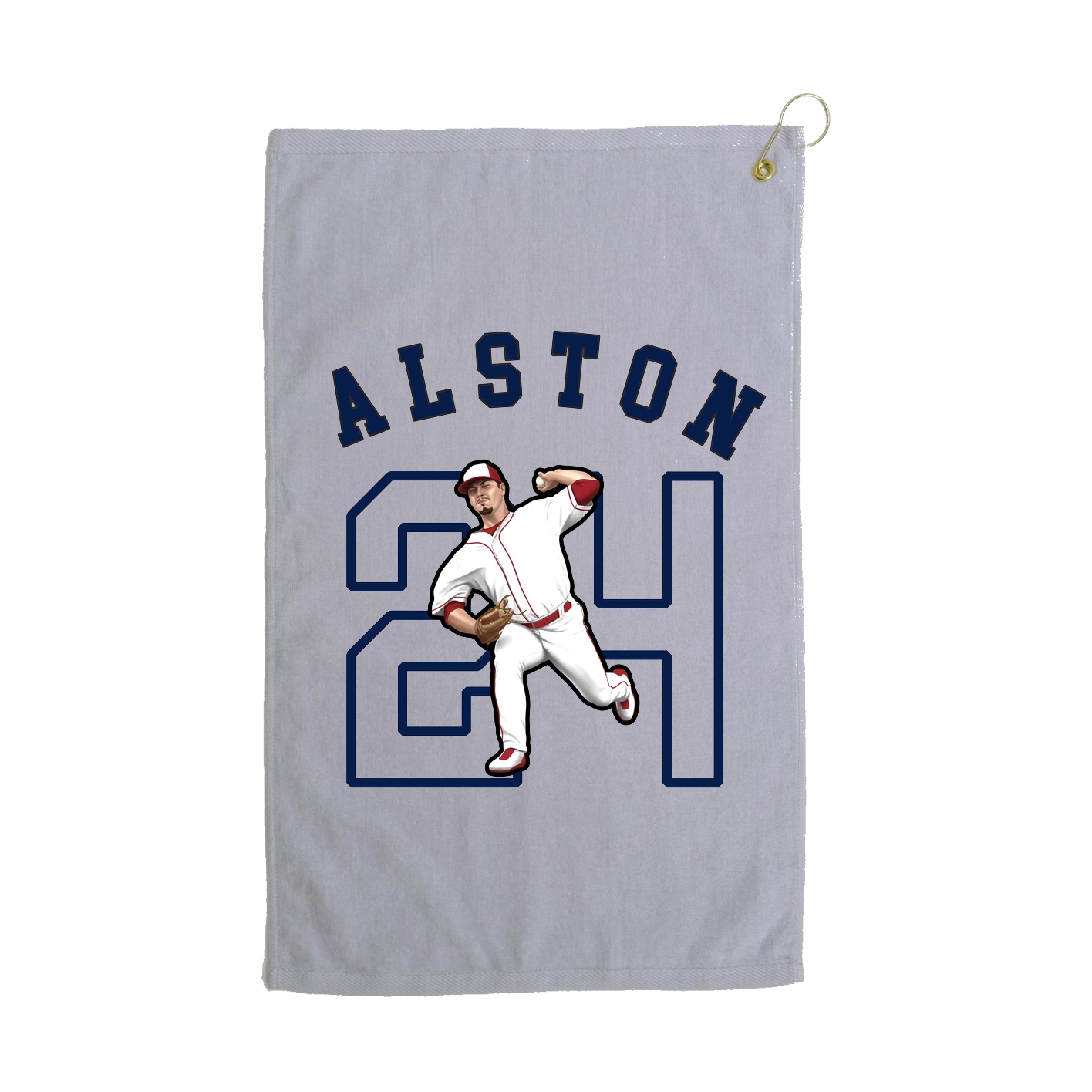 Golf Towel — Shirsey Arch in Grey