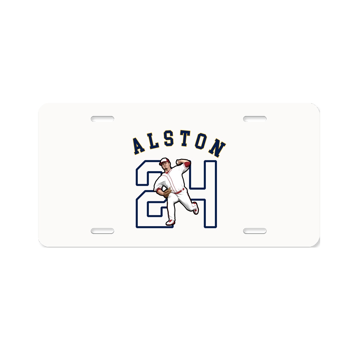 License Plate — Shirsey Arch in Classic