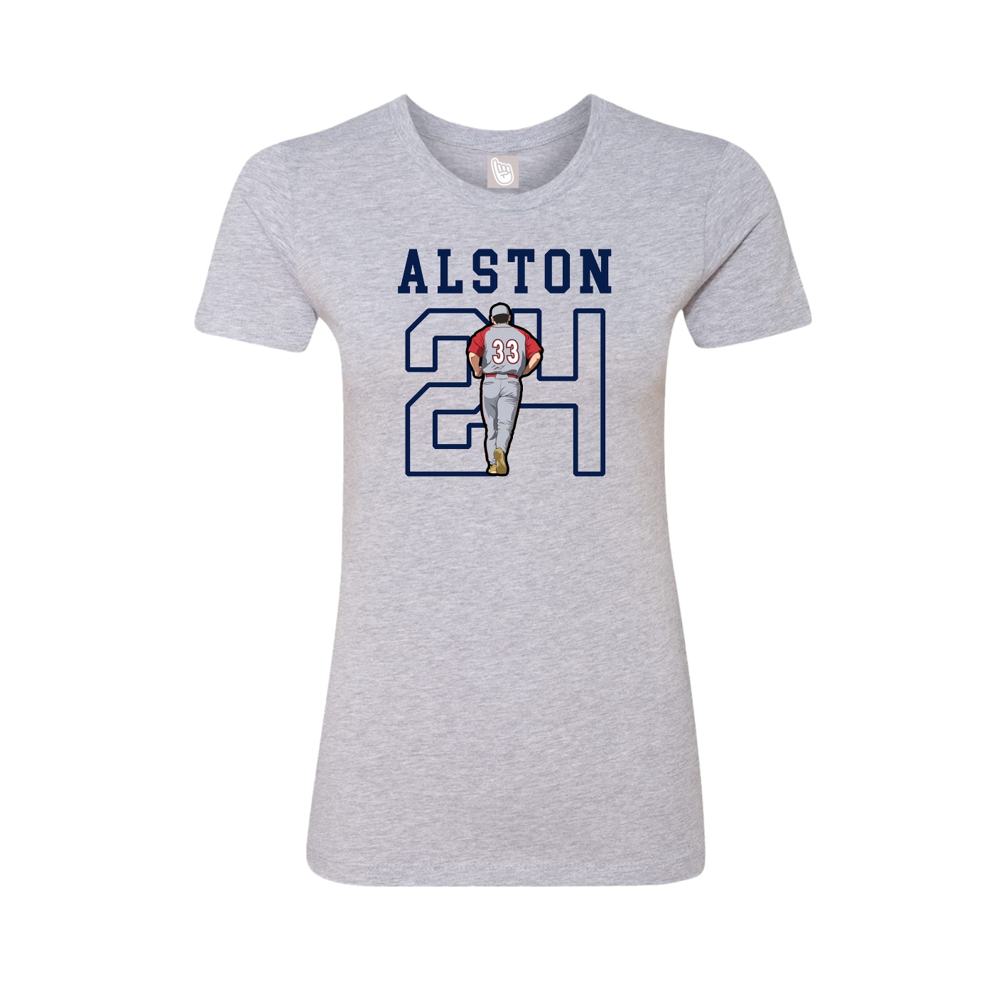 Fitted Women's Tee — Shirsey in Grey