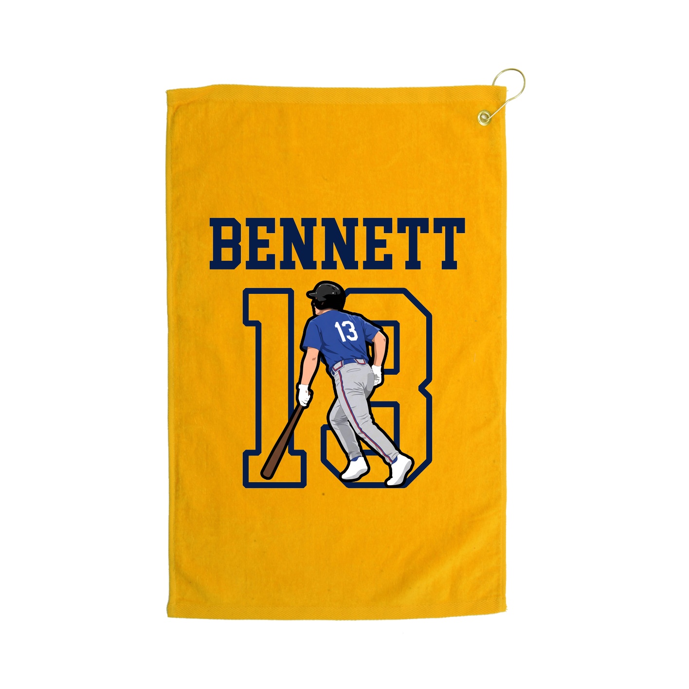 Golf Towel — Shirsey in Gold