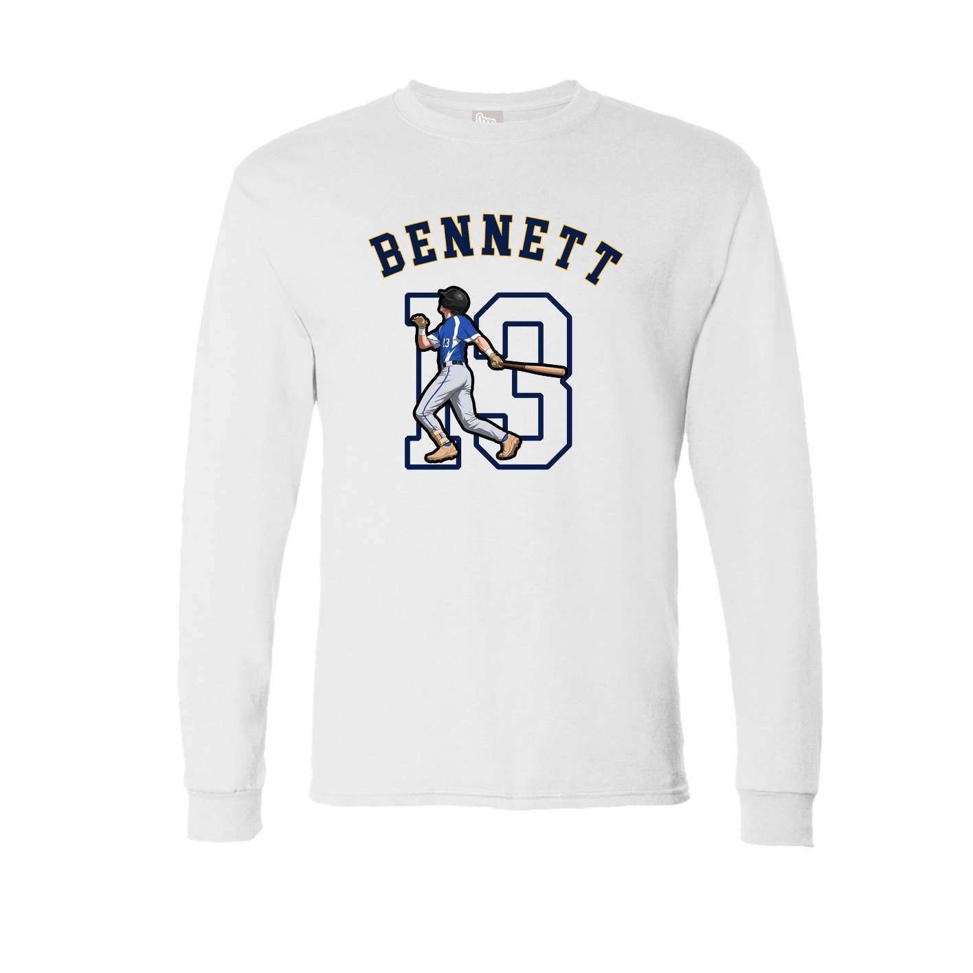 Long Sleeve Tee — Shirsey Arch in White