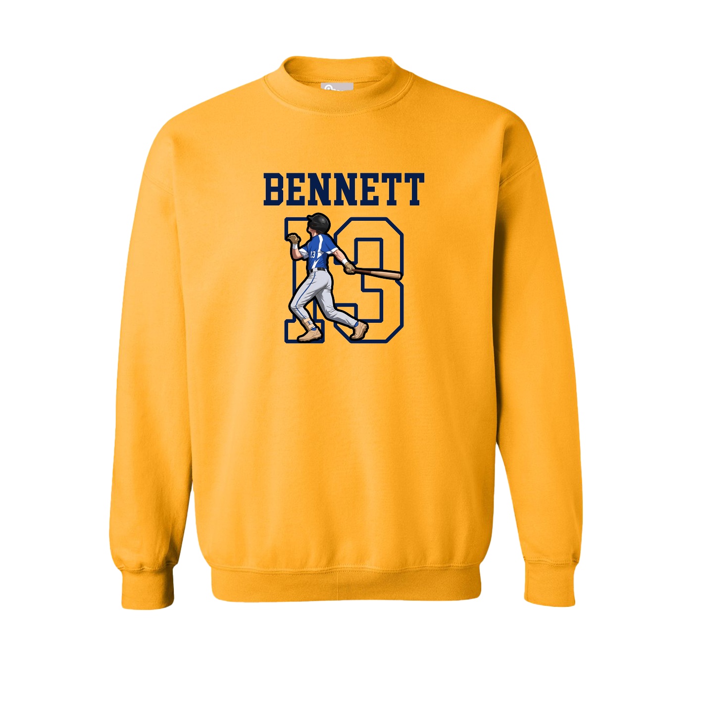 Fleece Crew — Shirsey in Gold