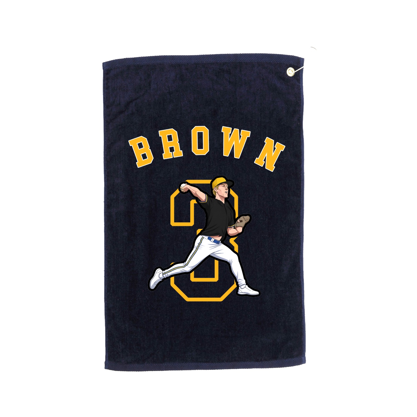 Golf Towel — Shirsey Arch in Navy