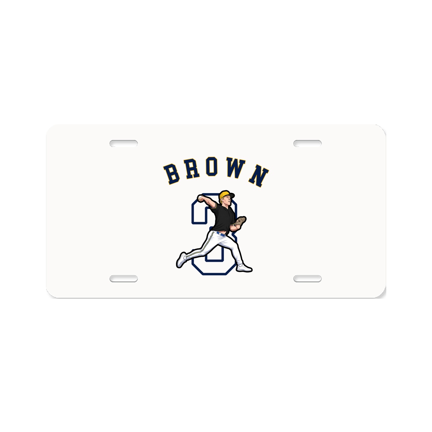 License Plate — Shirsey Arch in Classic