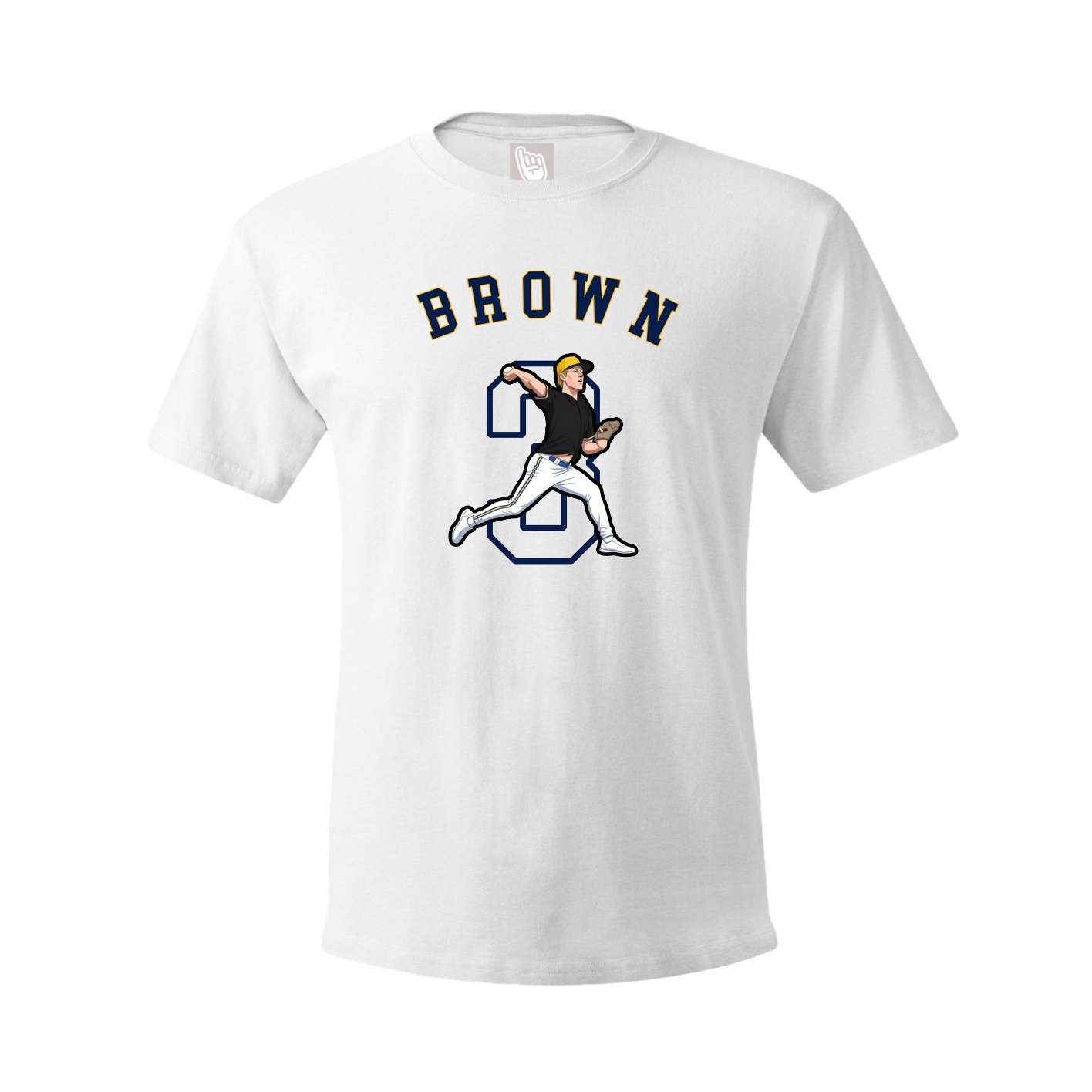 Youth Tee — Shirsey Arch in White