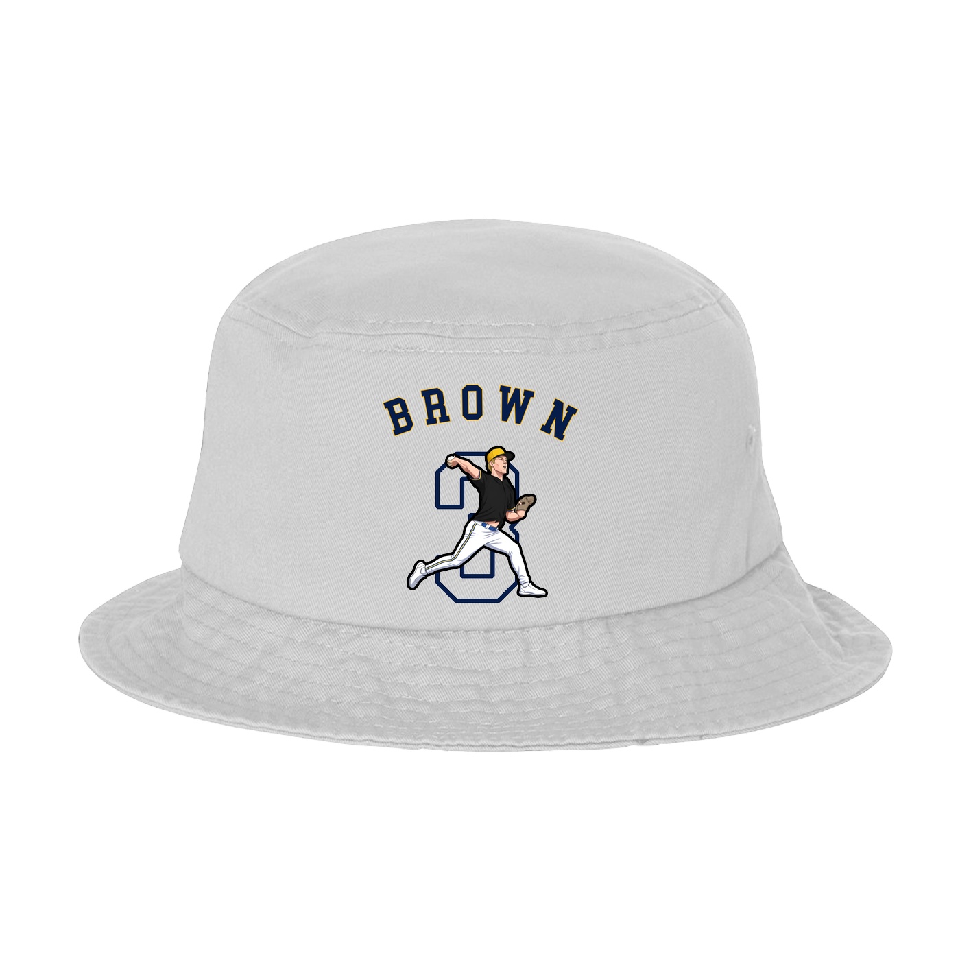 Bucket Cap — Shirsey Arch in White