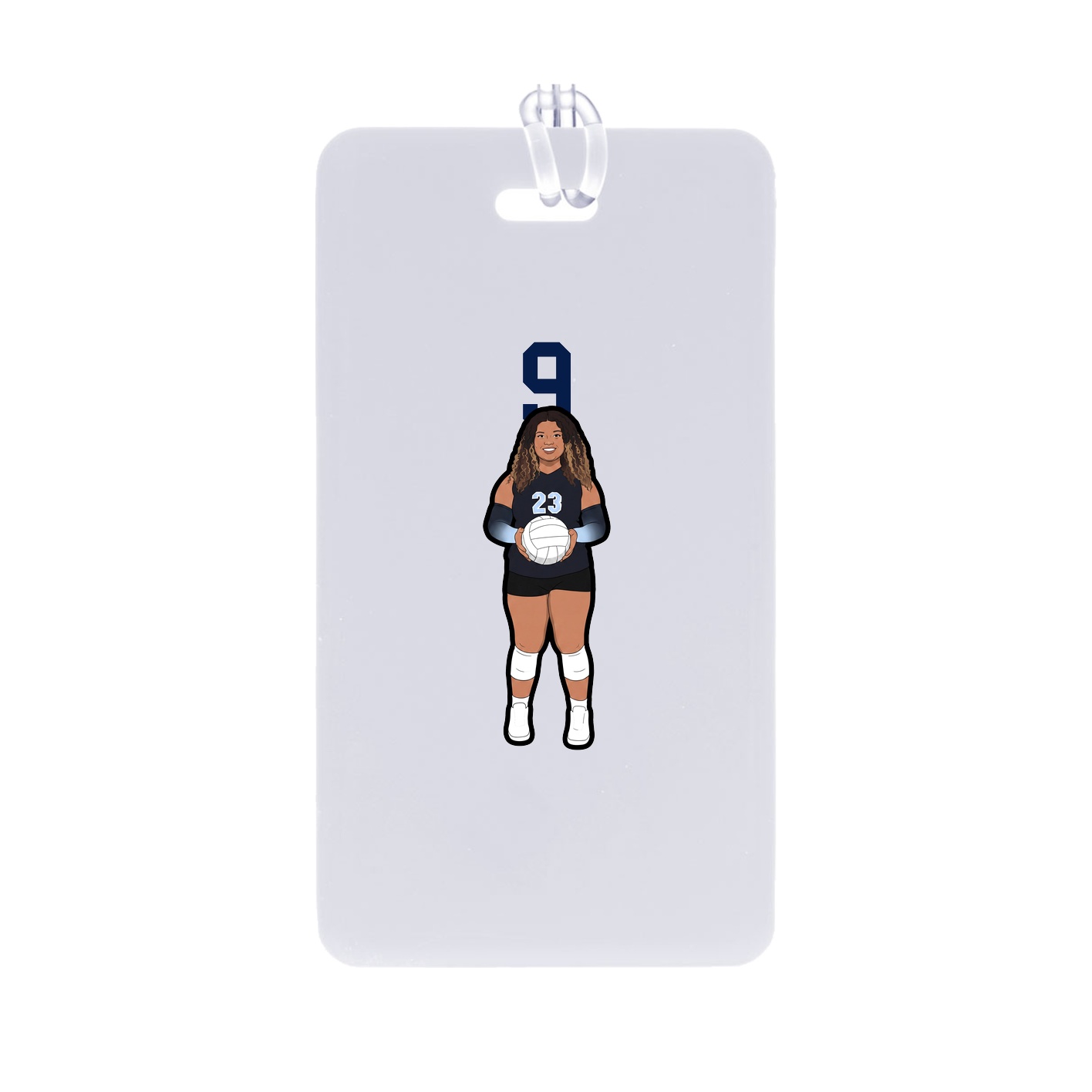 Bag Tag — Number Top in Classic
