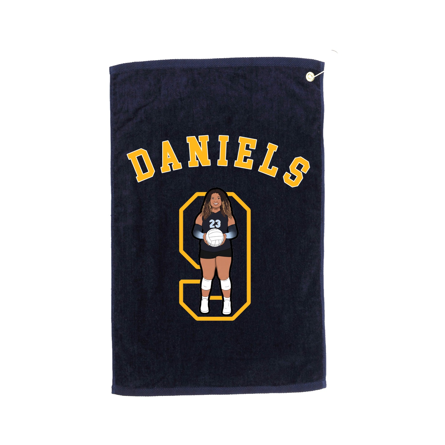 Golf Towel — Shirsey Arch in Navy