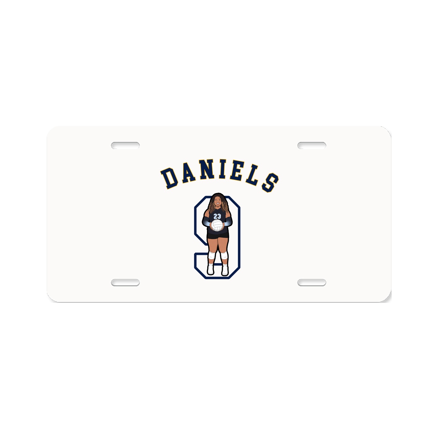License Plate — Shirsey Arch in Classic