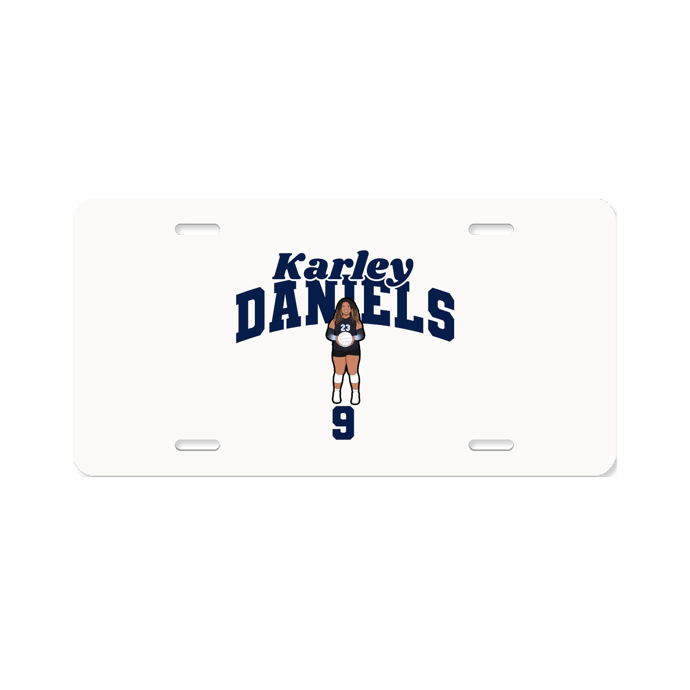 License Plate — Signature Arch in Classic