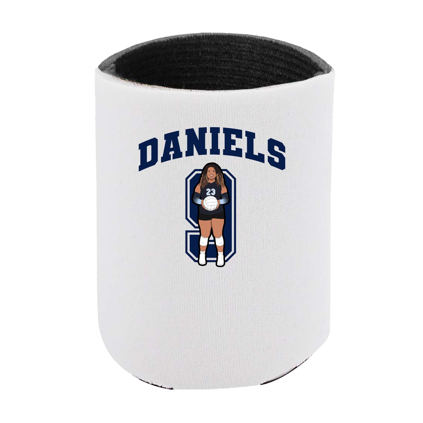 Can Holder — Number in White