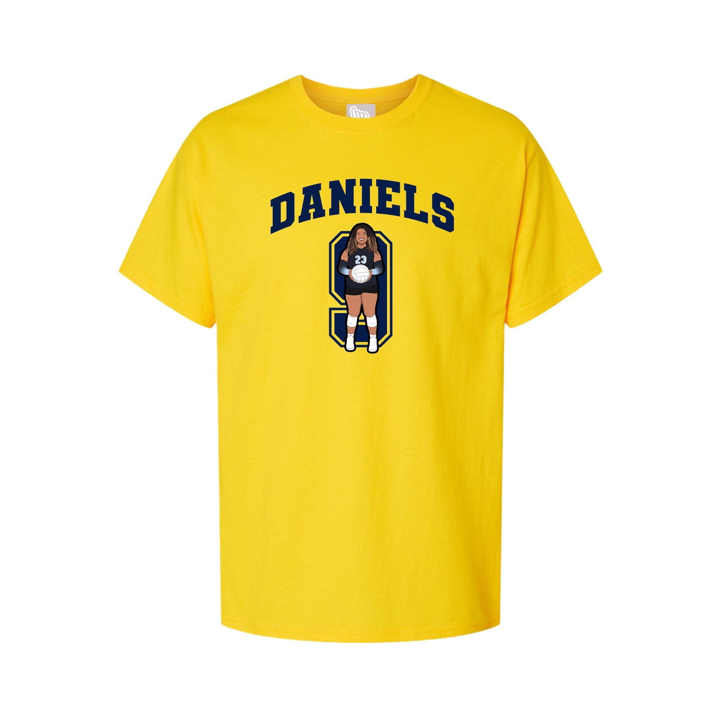 Tee — Number in Gold