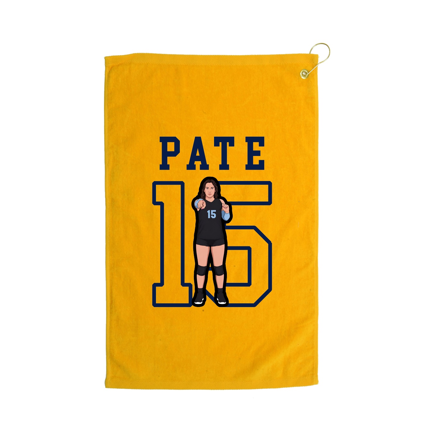 Golf Towel — Shirsey in Gold